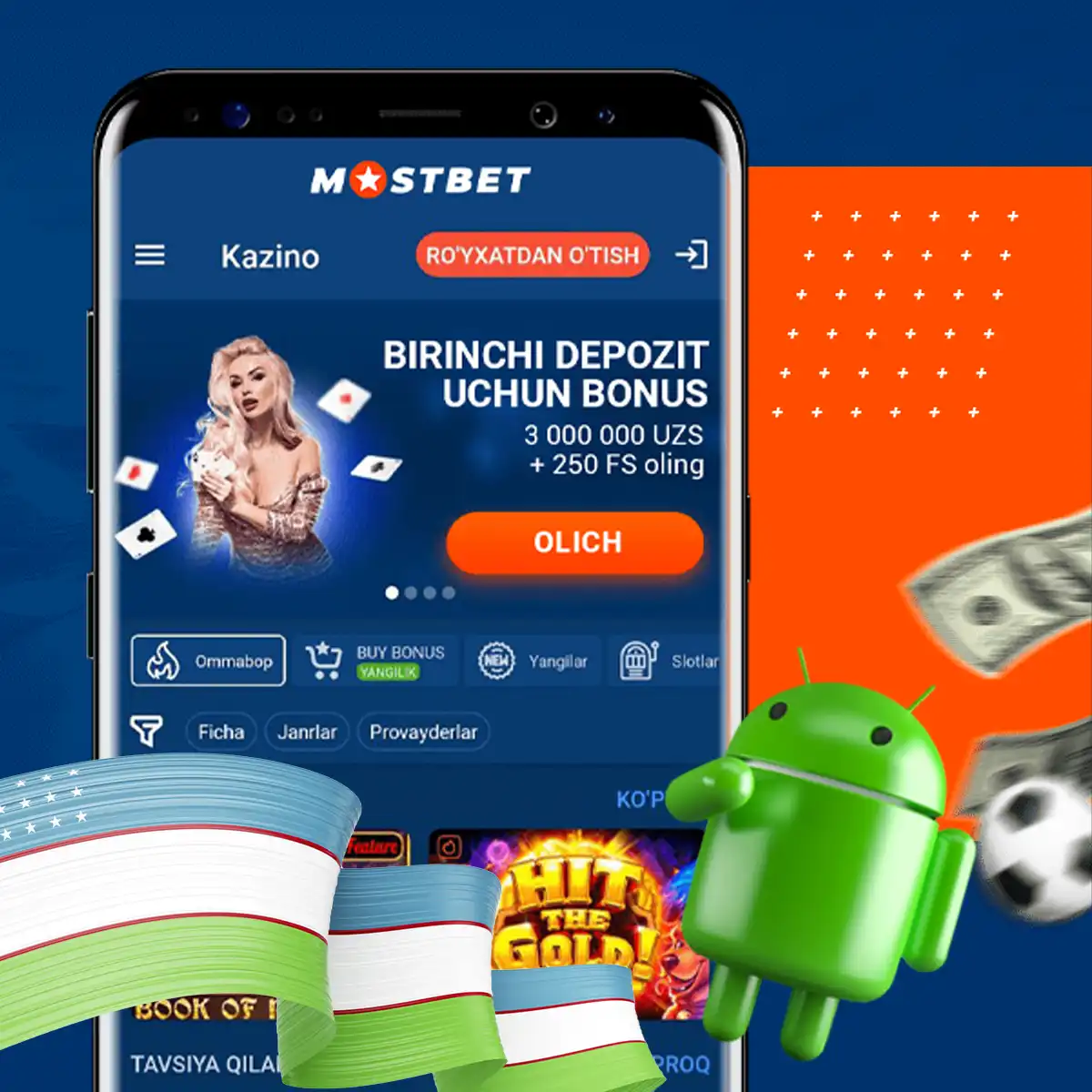 Mostbet APK ni Android uchun yuklab olish
